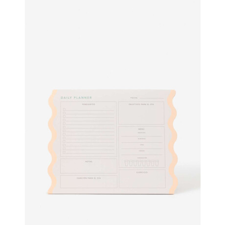 Planner Semanal Autoadhesivo Combinacion Multicolor