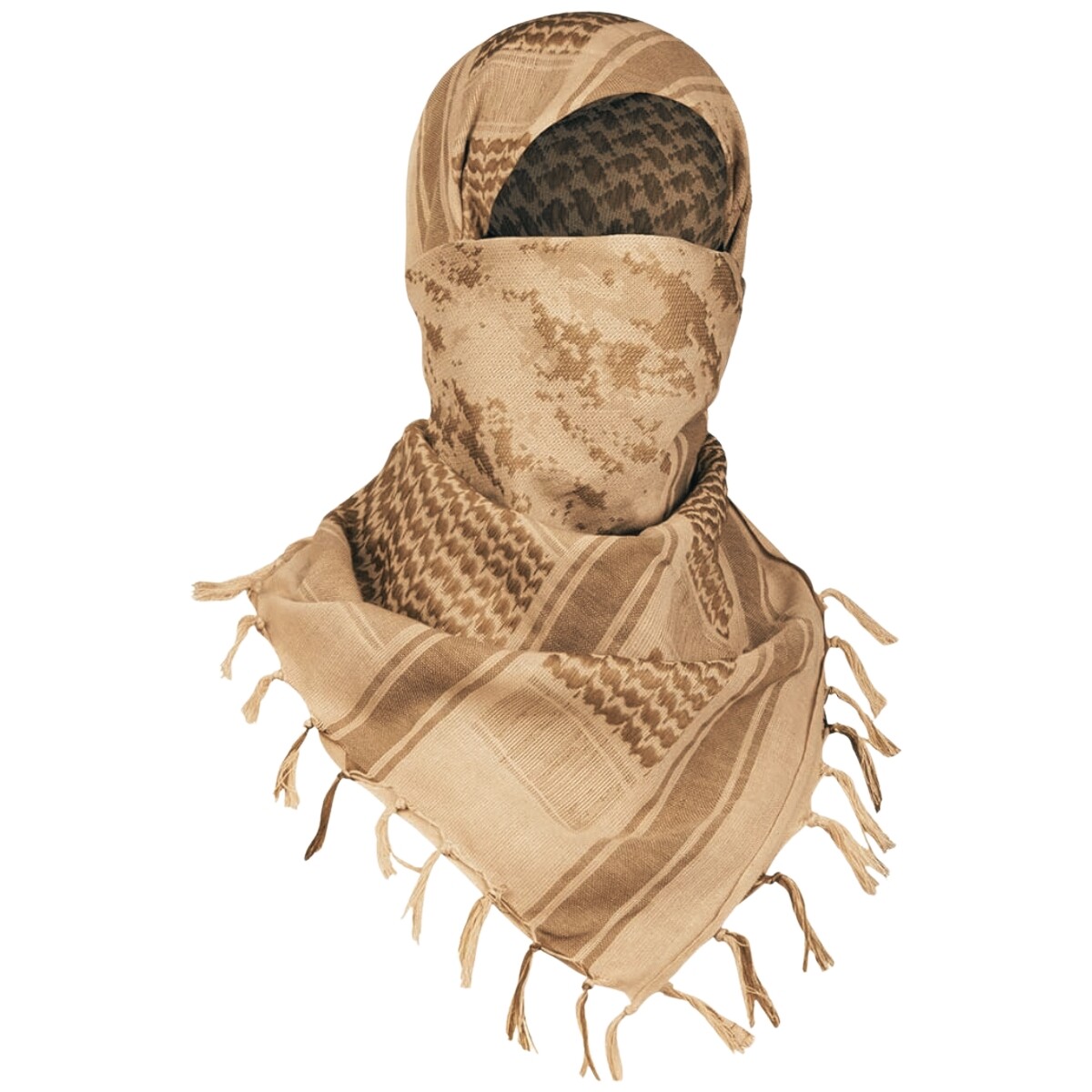 Pañuelo shemagh Digital Camo - Caqui 