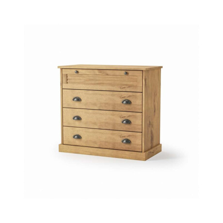 Comoda 4 cajones Li­nea Valenciana Natural