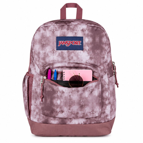 Mochila Escolar p/ Laptop Jansport Cross Town Plus Original Mahogany Haze White