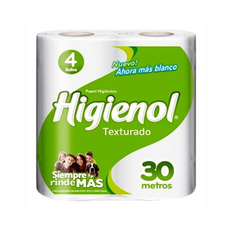 Papel Higiénico HIGIENOL 4 Rollos 30m Papel Higiénico HIGIENOL 4 Rollos 30m