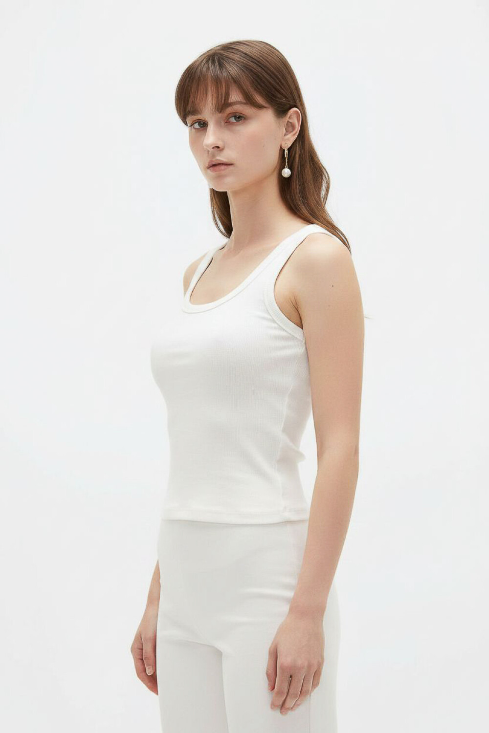 Musculosa Malisa Marfil / Off White