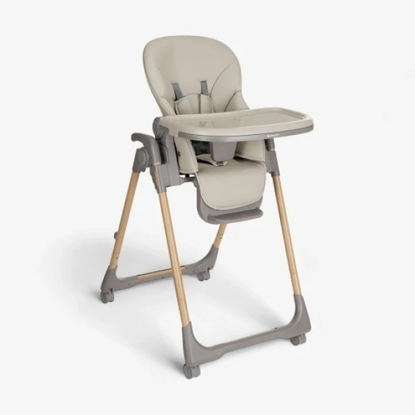 Silla de comer Olive deluxe KIKKABOO beige