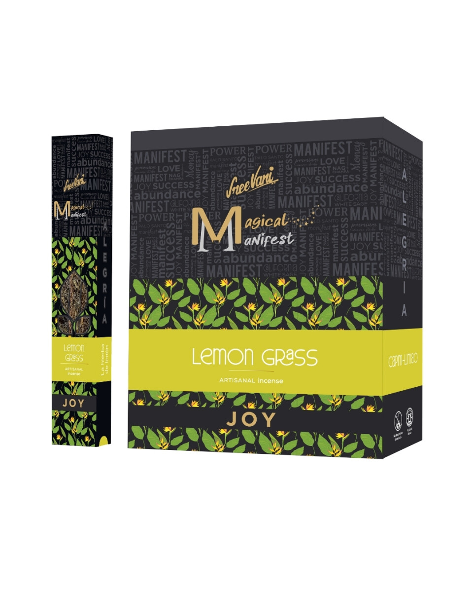 INCIENSO SREE VANI MANIFIESTO 30 GR X12 - Lemongrass 