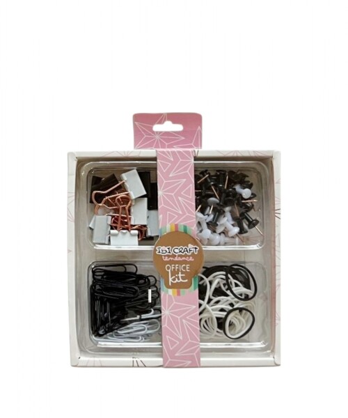 Set de escritorio ibi craft tendance - office kit - b&n Set de escritorio ibi craft tendance - office kit - b&n