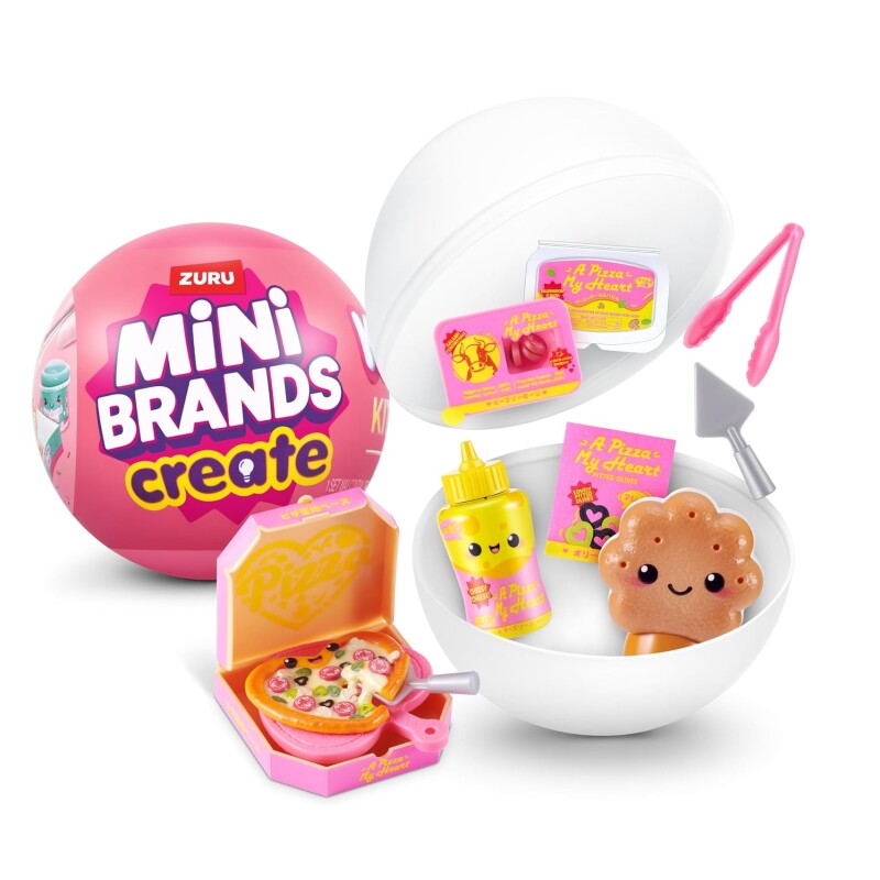 Mini Brands Kawaii Cocina Cápsula con Sorpresas ZURU MINI BRANDS - KAWAII COCINA CAPSULA CON SORPRESAS