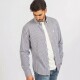 Camisa fantasia Raya azul beige