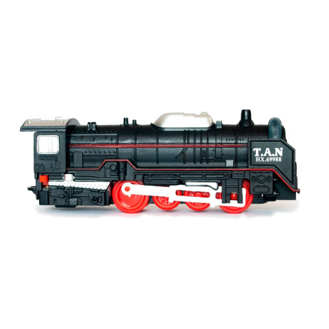 3x2 Tren antiguo Con Vias con Luz Electrica 37*25cm Unica