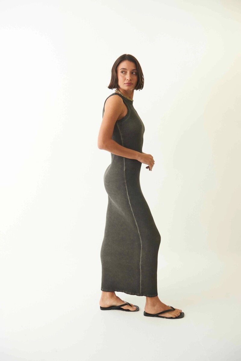 Vestido Amatista Gris