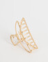 Broche Classic Broche Metálico Calado - Dorado