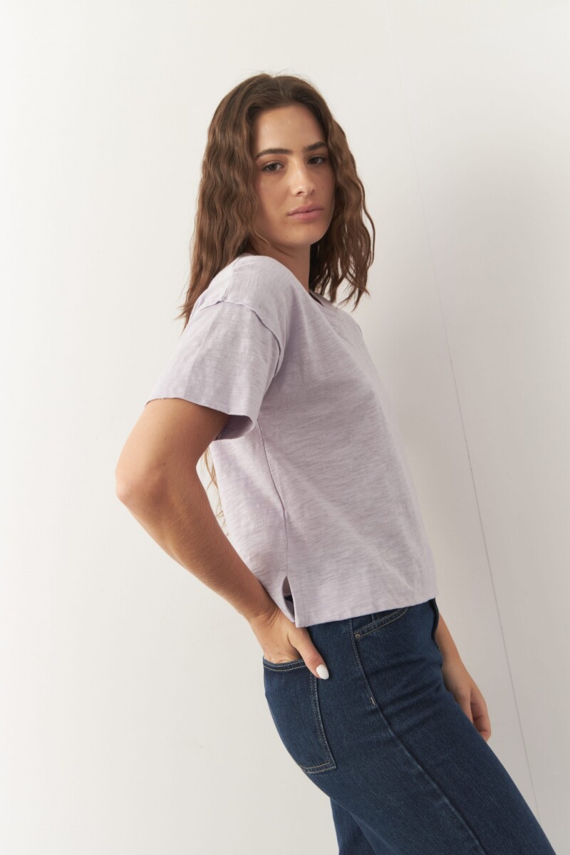 REMERA GRECIA Lila