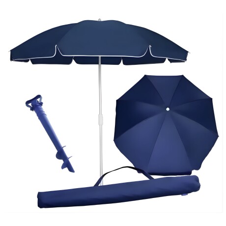 Sombrilla Playa/Jardín Grande 1.80m + Tirabuzón Fps 50+ Sombrilla Playa/Jardín Grande 1.80m + Tirabuzón Fps 50+