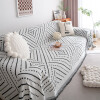 Manta sillon y cama punteada 180x260cm gris