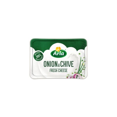 Queso crema cebolla y Chive Arla Cream Cheese Onion Y Chive Arl