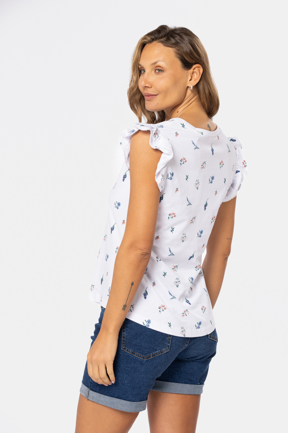 REMERA ESTAMPADA Blanco