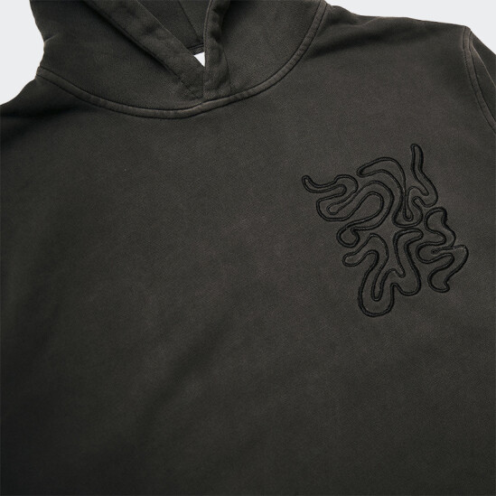 Remera Wasted Talent Bellavista Hood Negro