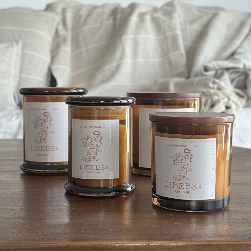 Vela aromática 280g Valle de Ambar