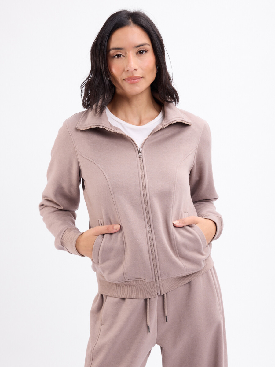 Campera felpa Boreal - topo 