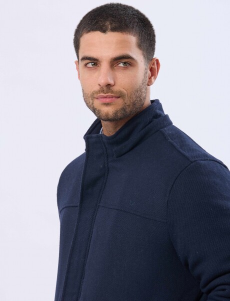 SACO DE PAÑO CON CAPUCHA Azul