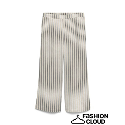 VMMYMILO H/W CULOTTE PANT WVN GA Silver Lining/Rayas