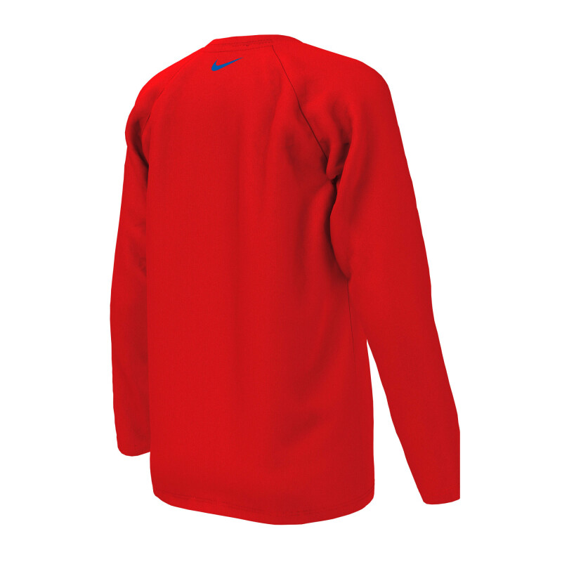 Camiseta Long Sleeve Hydroguard de Niño Rojo