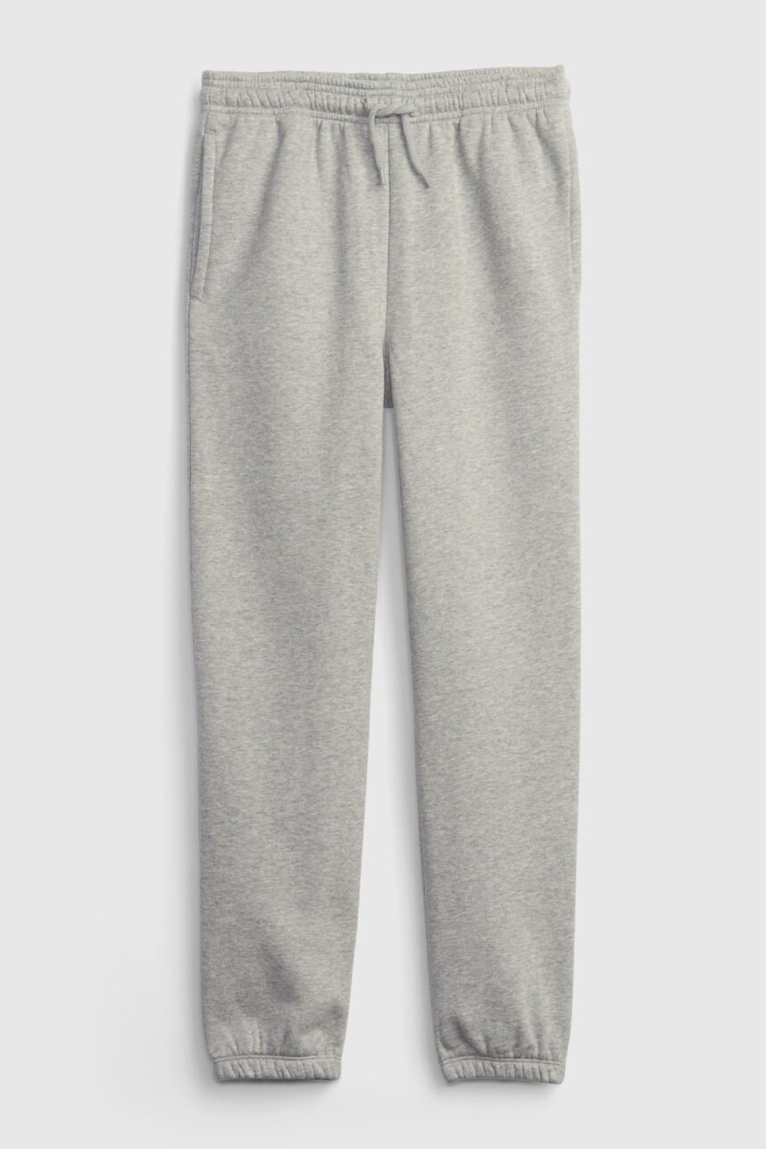 Pantalón Deportivo Con Felpa Niño Light Heather Grey B08