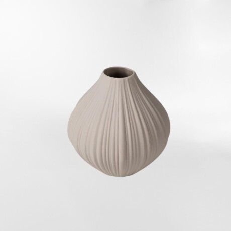 FLORERO PASTEL Beige - UNICO