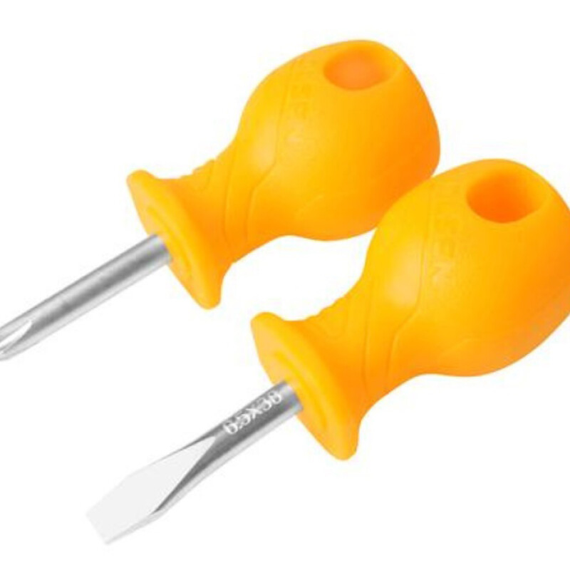 TOLSEN JUEGO 2 DESTORNILLADORES ENANOS SL6X38MM PH2X38MM Tolsen Juego 2 Destornilladores Enanos Sl6x38mm Ph2x38mm
