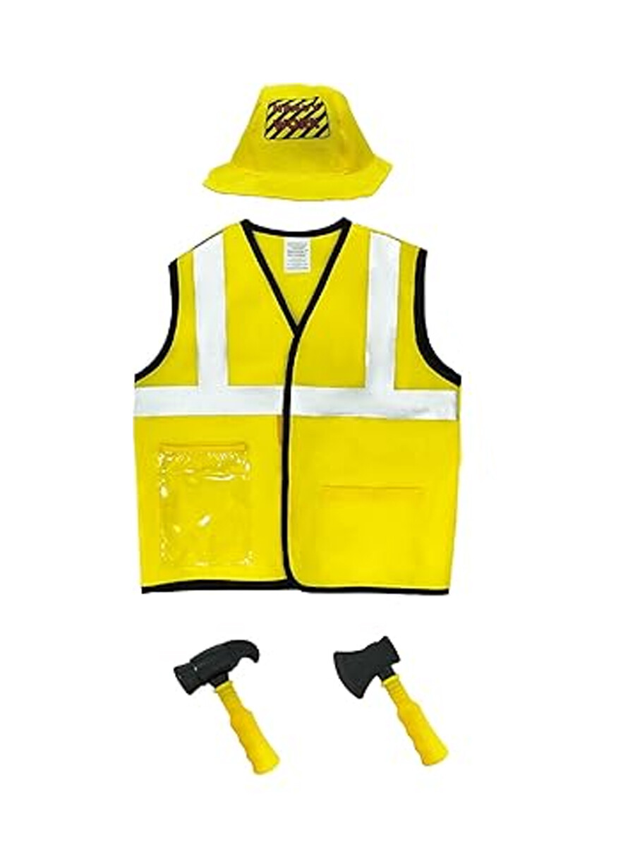 DISFRAZ CONSTRUCTOR - AMARILLO 