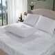 Set x2 Protector de almohada 50cm x 70cm BLANCO