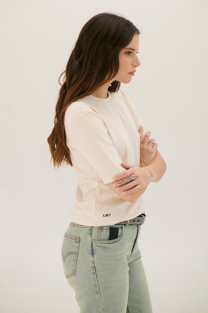 REMERA CODO BEIGE