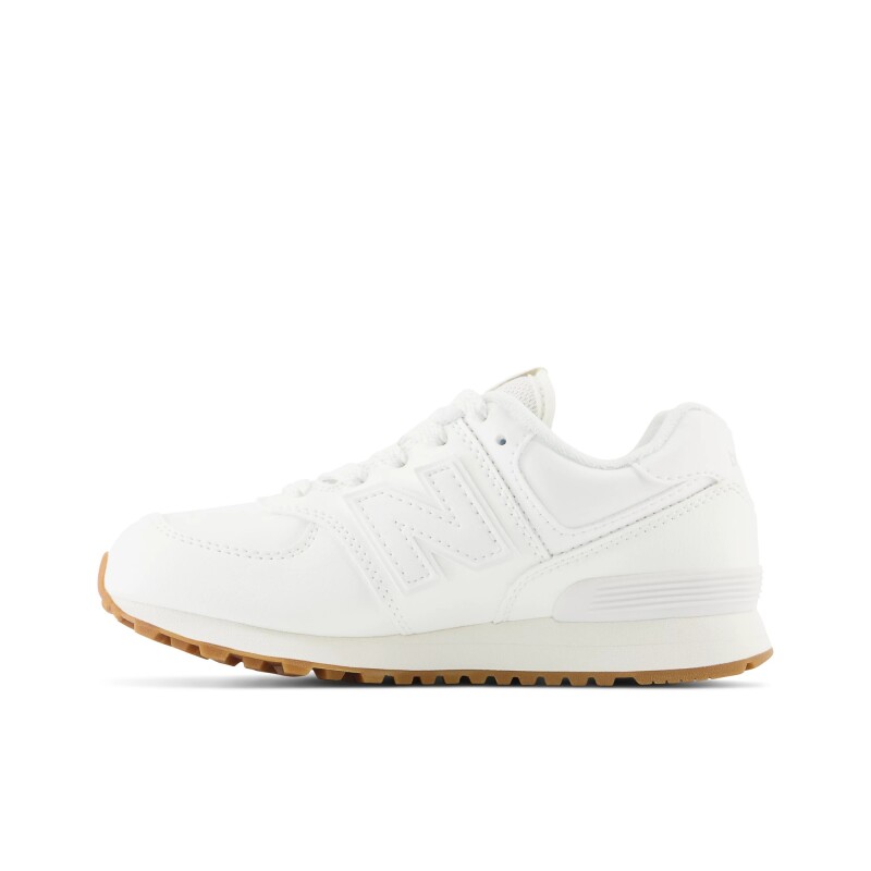 Championes New Balance de Niño - PC574NWW WHITE