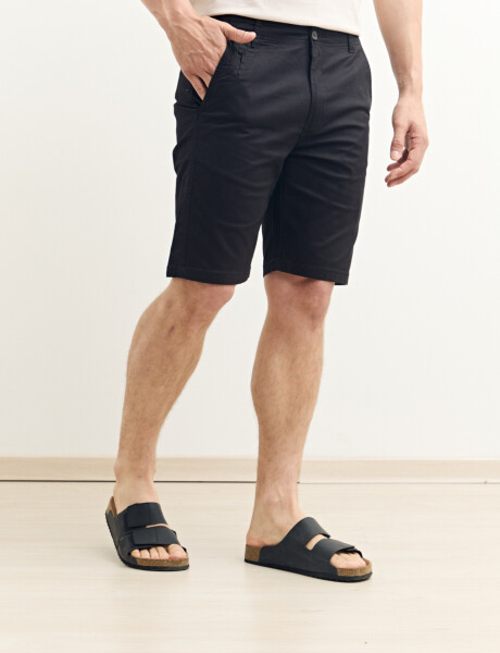 510575 BERMUDA HARRINGTON LABEL Negro