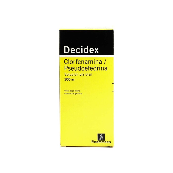DECIDEX NF SOL. FRASCO X 100 ML. única