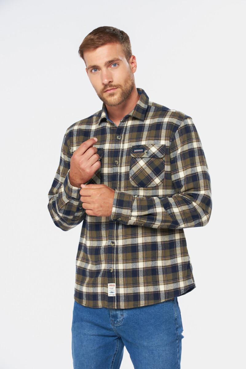SOBRECAMISA LEÑADORA - Verde 