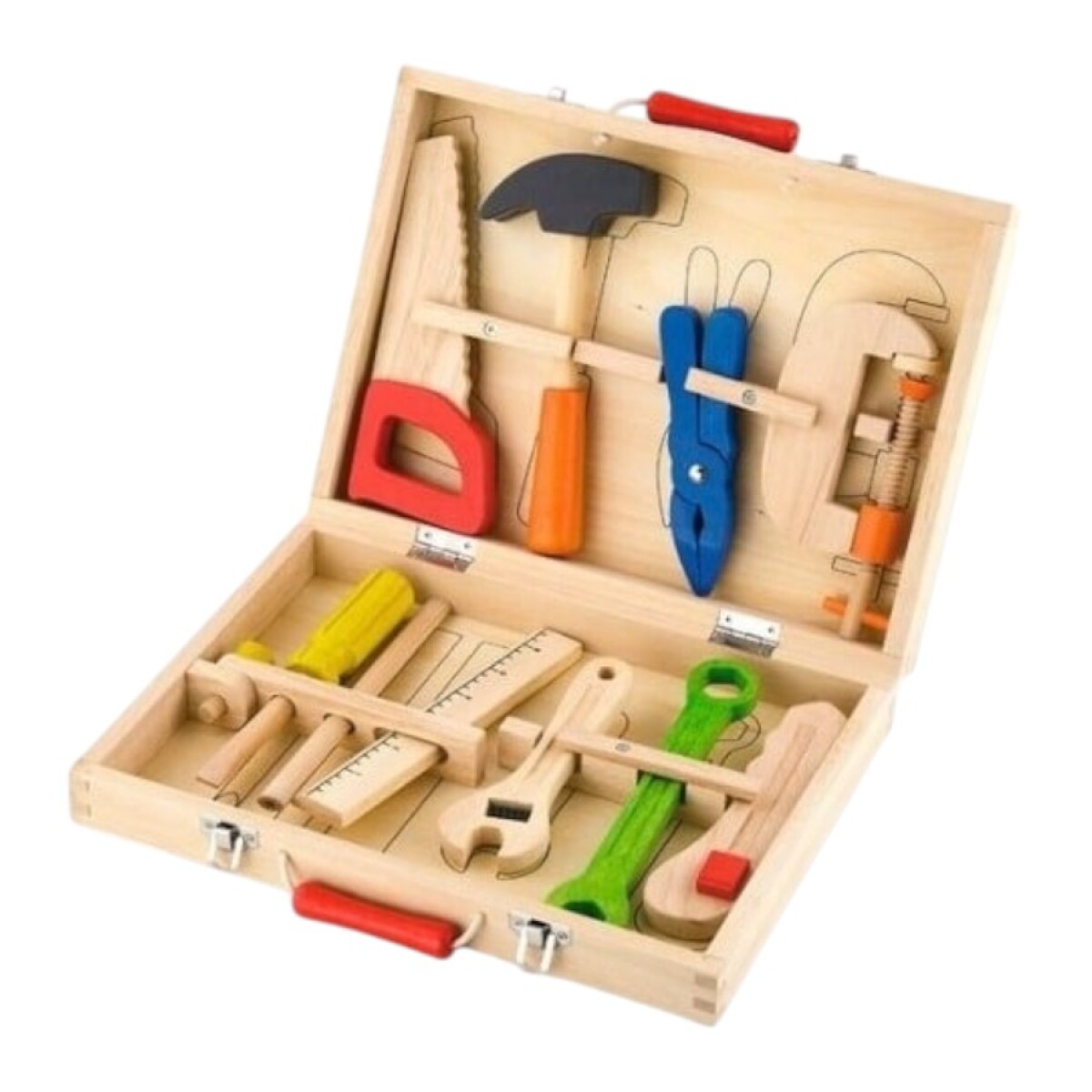 Caja de herramientas 10 piezas Viga 