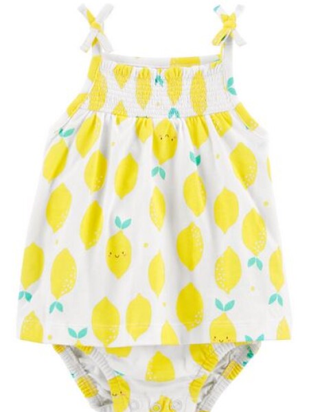 VESTIDO CARTER'S LIMONES BLA AMARIL