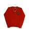 Sweater escote V Alemán SEC Red