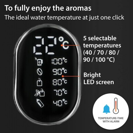 Jarra eléctrica Negra ADE Jarra eléctrica Negra ADE