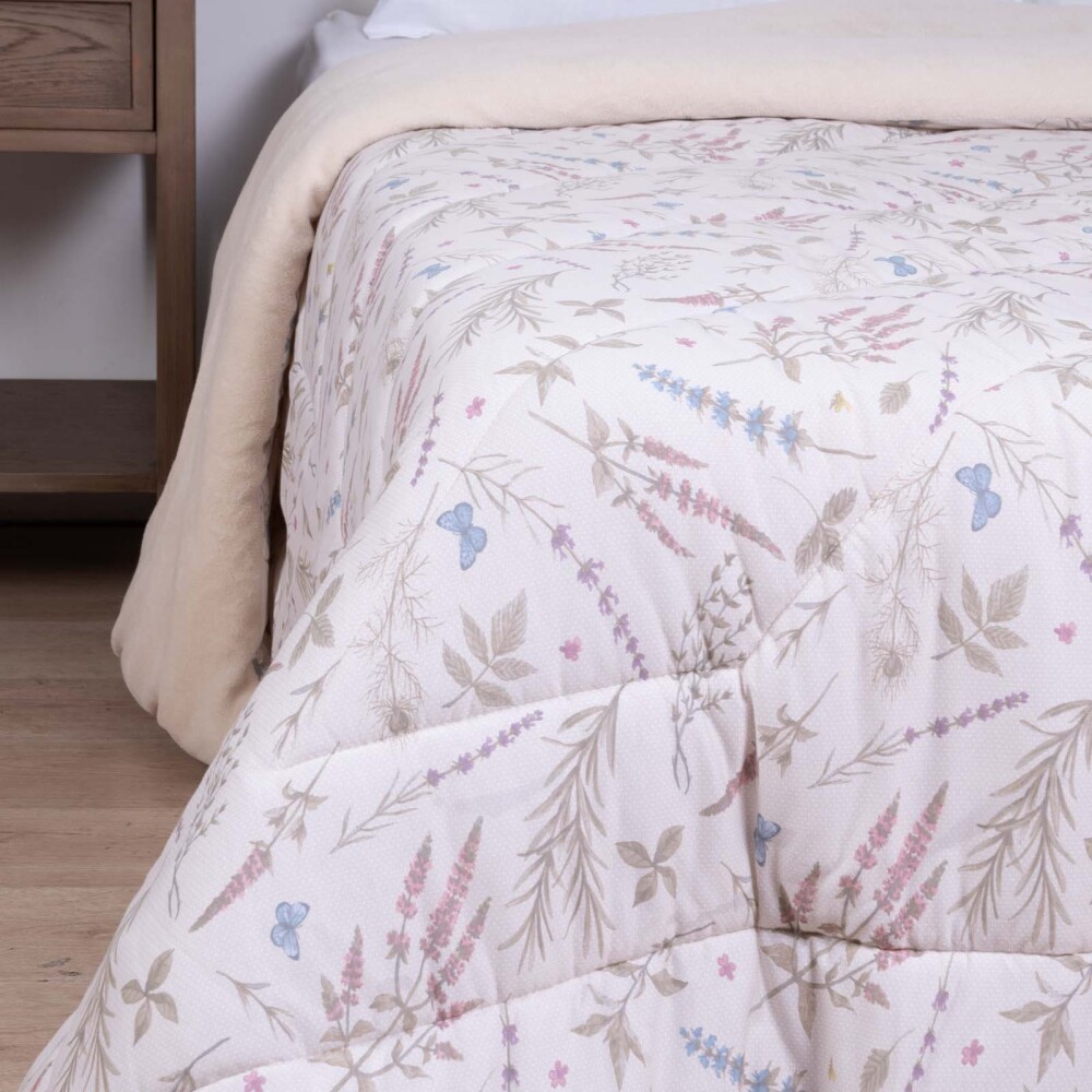 ACOLCHADO 1 PLAZA ALGODON BLEND FLORALIS