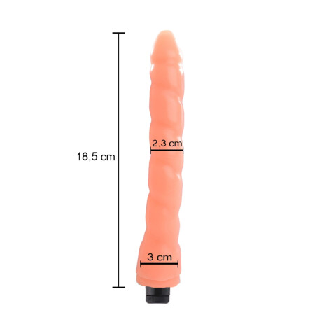 Vela Anal Con Micro Vibro Piel