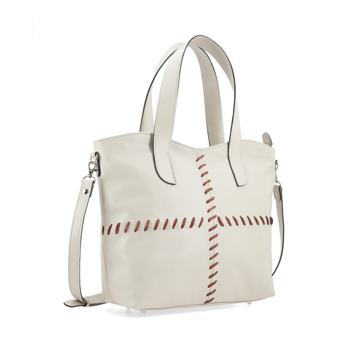 CARTERAS VENET - CUERO VERONA - BEIGE 