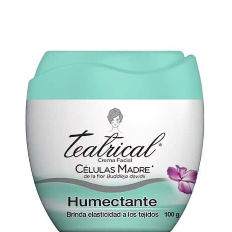 TEATRICAL CREMA FACIAL HUMECTANTE CON CELULAS MADRE Y AGUACATE 100gr TEATRICAL CREMA FACIAL HUMECTANTE CON CELULAS MADRE Y AGUACATE 100gr