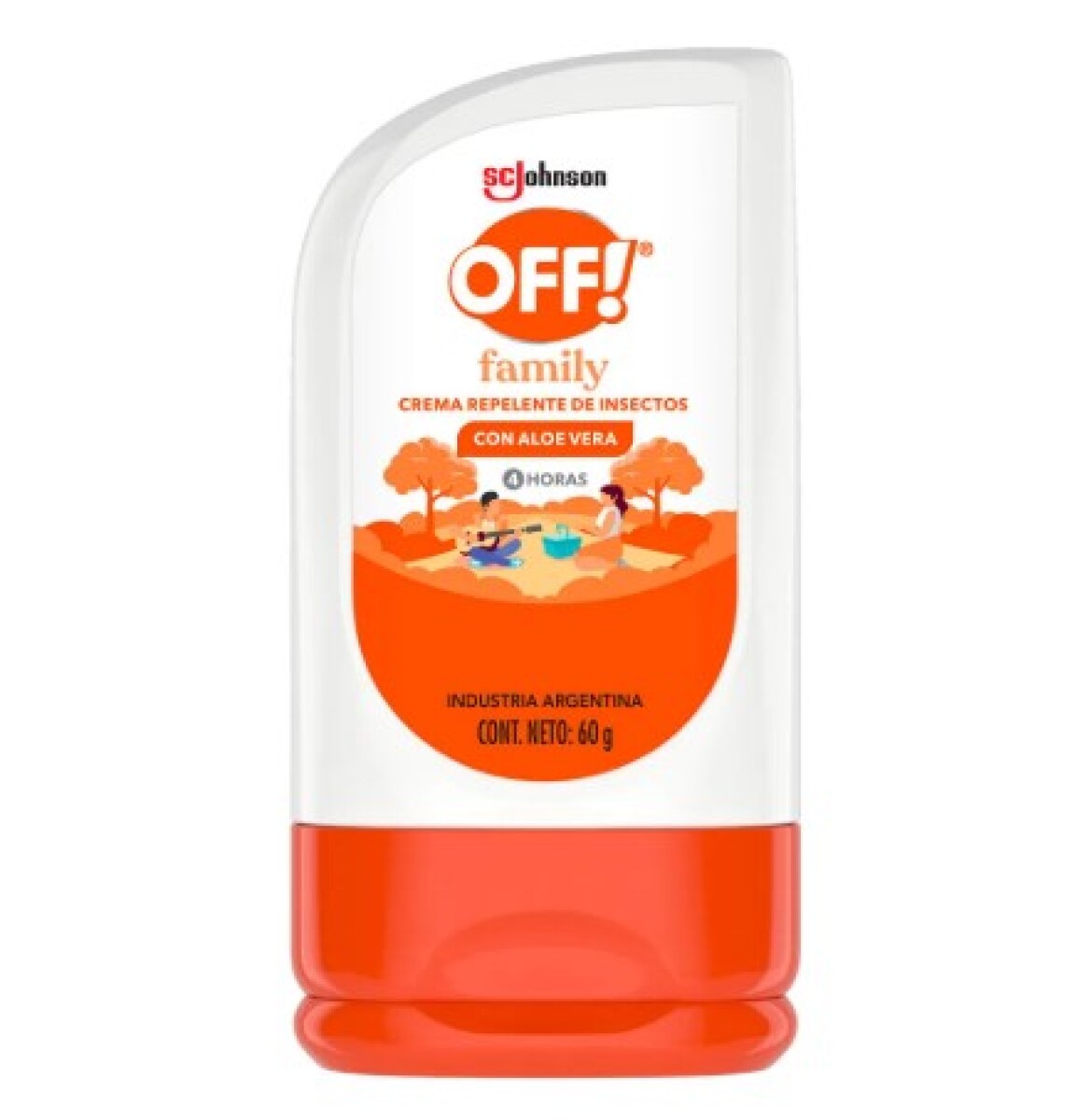 Off family repelente en crema 60 g 