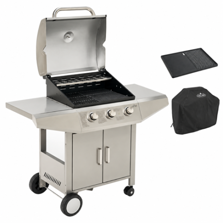 PARRILLA A GAS FIRE KING GRILL PRO KYQL23T + COBERTOR Y PLANCHA DE HIERRO DE REGALO PARRILLA A GAS FIRE KING GRILL PRO KYQL23T + COBERTOR Y PLANCHA DE HIERRO DE REGALO