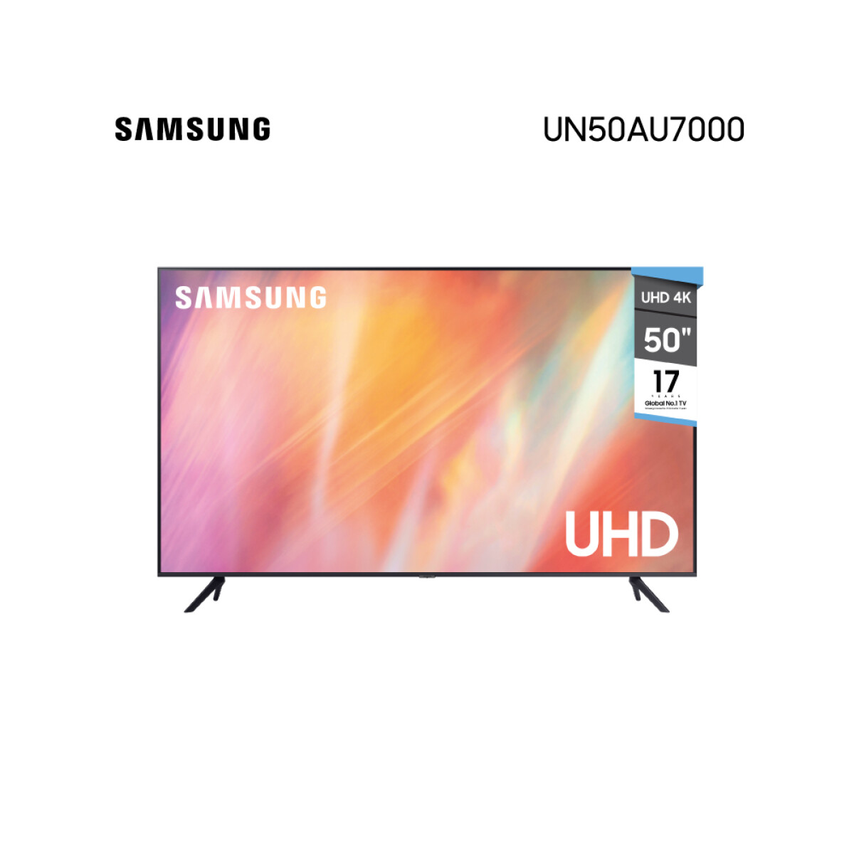 Smart TV Samsung 50" UHD UN50AU7000 