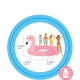 INTEX MEGA FIESTA FLOTANTE FLAMINGO PARA 4 PERSONAS 358 X 315 X 163 CMS Intex Mega Fiesta Flotante Flamingo Para 4 Personas 358 X 315 X 163 Cms