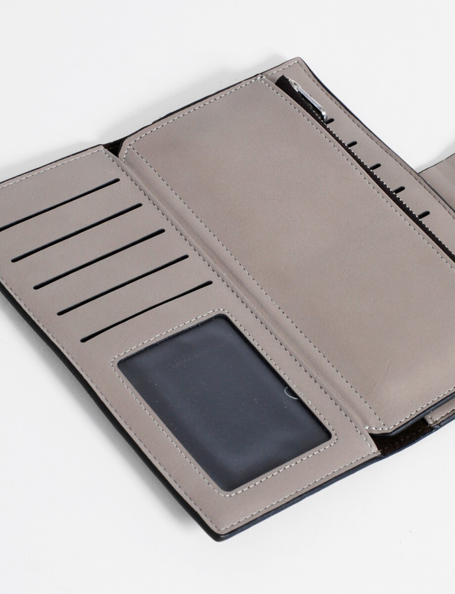 Billetera con estuche removible - beige 