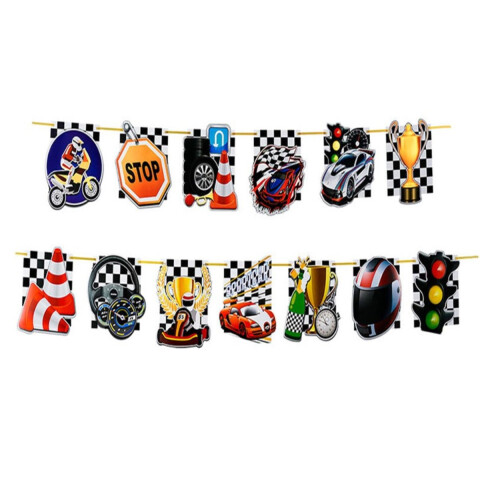 Banderin Carrera de Autos / Motos Banderin Carrera de Autos / Motos