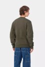 SCRIPT EMBROIDERY SWEAT Verde